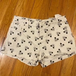 Zara Girls Mikey Mouse Disney shorts size: 13/14